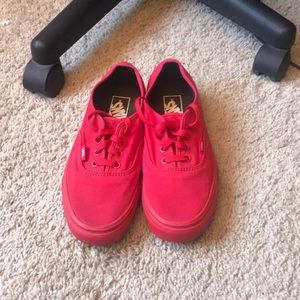 Red Vans